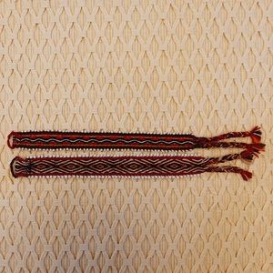 Handmade woven Peruvian Bracelet